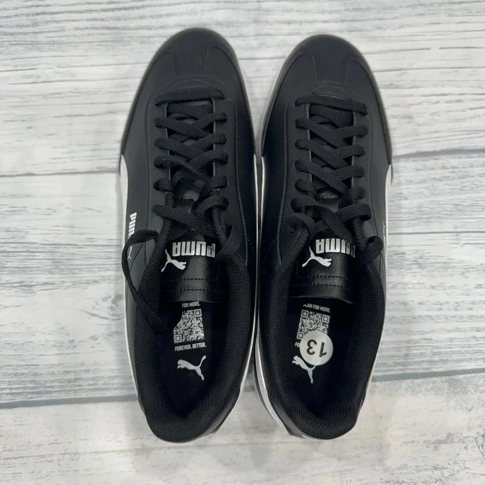 NEW Puma 9T Trainers Sneaker Shoe Mens US 13‎ EUR 47 Black Soccer Futbol